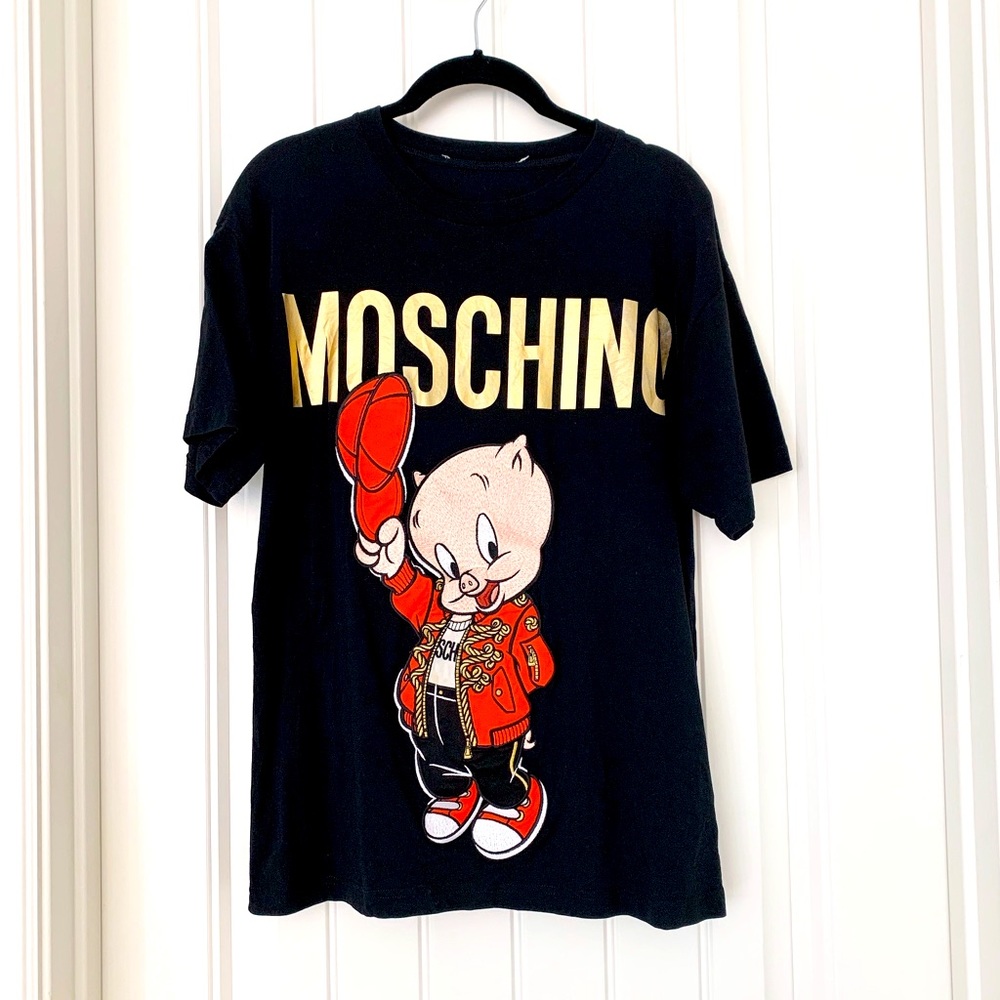 Moschino embroidered T-shirt